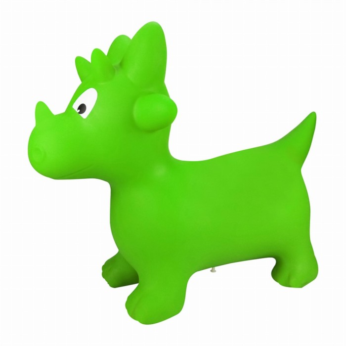 FreeOn Φουσκωτό Δεινόσαυρο Χοπ Χοπ Με Βελούδινο Κάλυμμα