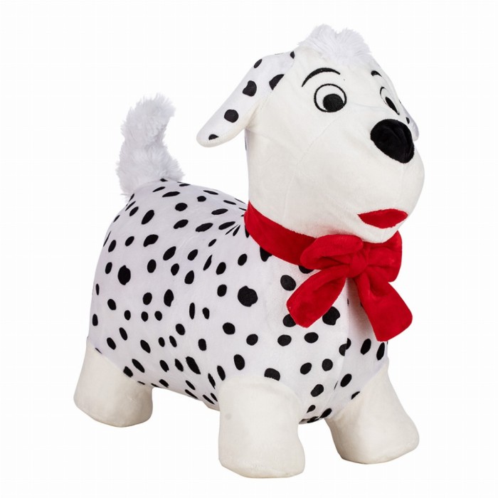 FreeOn Φουσκωτό Σκυλάκι Χοπ Χοπ  Με Βελούδινο Κάλυμμα