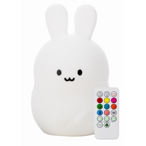 FreeOn Φωτάκι Νυκτός Λαγουδάκι Πολυλειτουργικό Με Τηλεκοντρόλ
