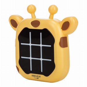 FreeOn Ηλεκτρονική Παιχνίδι Tic-Tac-Toe 2 Σε 1 Καμηλοπάρδαλη