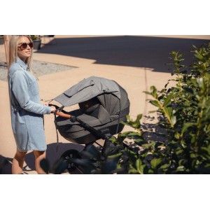 FreeON Ηλιοπροστασία καροτσιού Με Παράθυρο Roof Grey FreeON Ηλιοπροστασία καροτσιού Με Παράθυρο Roof Grey