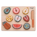 FreeON Ξύλινη Κοπή Φρούτων Με Μαχαίρι Και Δίσκο FreeON Ξύλινη Κοπή Φρούτων Με Μαχαίρι Και Δίσκο