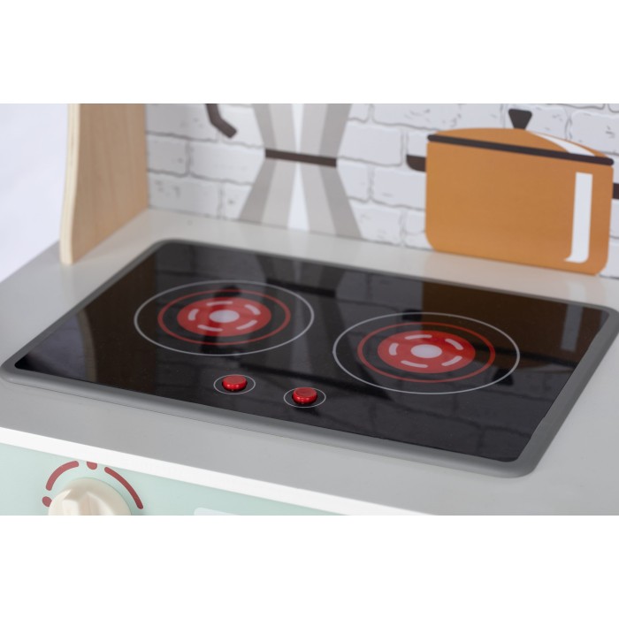 FreeON Ξύλινη Κουζίνα Με Αξεσουάρ Mini Chef FreeON Ξύλινη Κουζίνα Με Αξεσουάρ Mini Chef