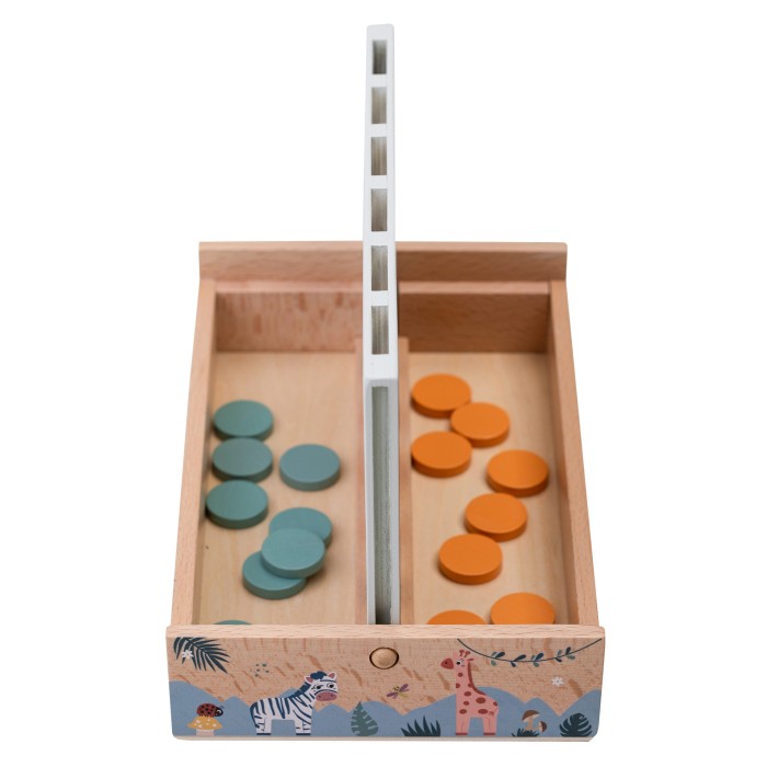 FreeON Ξύλινο Επιτραπέζιο Παιχνίδι Four In A Row Safari FreeON Ξύλινο Επιτραπέζιο Παιχνίδι Four In A Row Safari