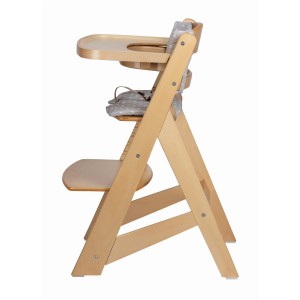 FreeON Ξύλινο Καρεκλάκι Φαγητού Toby Plus Με Δίσκο Και Μαξιλάρι