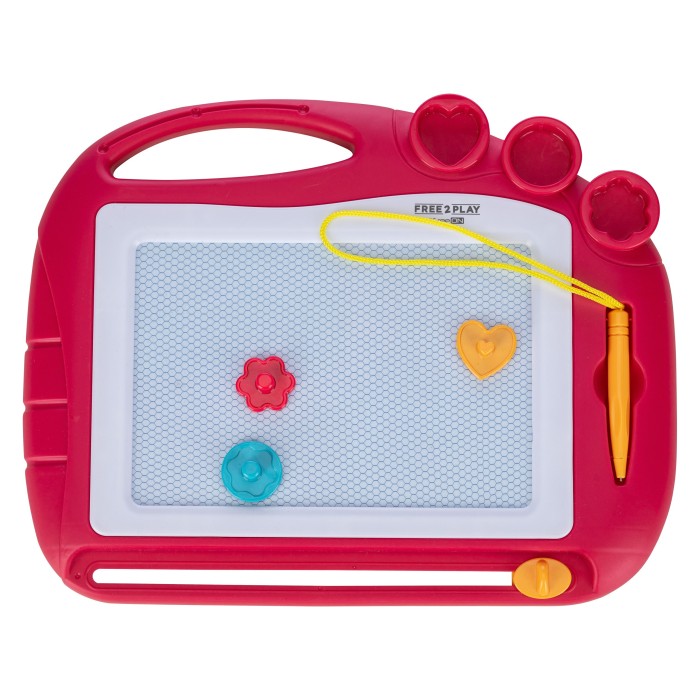 FreeOn Μαγνητικός Πίνακας Ζωγραφικής Mini Red FreeOn Μαγνητικός Πίνακας Ζωγραφικής Mini Red