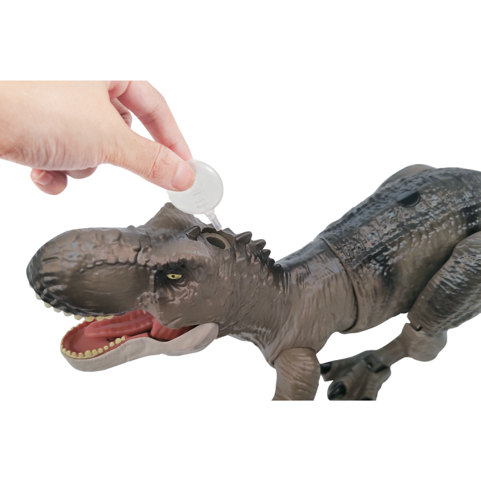 FreeOn Mega Τηλεχειριζόμενο Tyrannosaurus Rex Με Εφέ Ατμού Ήχου Και Φωτός FreeOn Mega Τηλεχειριζόμενο Tyrannosaurus Rex Με Εφέ Ατμού Ήχου Και Φωτός