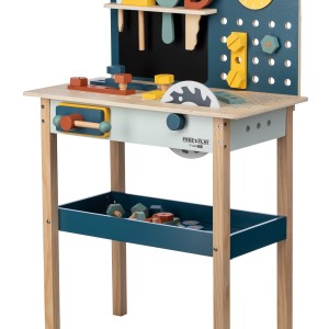 FreeON Ο Πρώτος Μου Ξύλινος Πάγκος Εργασίας Με Αξεσουάρ