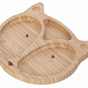 FreeOn Παιδικό Πιάτο Φαγητού Από Bamboo Με Αντιολισθητική Βάση Fox FreeOn Παιδικό Πιάτο Φαγητού Από Bamboo Με Αντιολισθητική Βάση Fox
