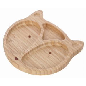 FreeOn Παιδικό Πιάτο Φαγητού Από Bamboo Με Αντιολισθητική Βάση Fox FreeOn Παιδικό Πιάτο Φαγητού Από Bamboo Με Αντιολισθητική Βάση Fox