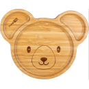 FreeOn Παιδικό Πιάτο Φαγητού Από Bamboo Με Αντιολισθητική Βάση Koala