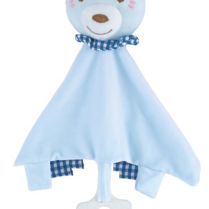 FreeON Πανάκι Παρηγοριάς Με Μασητικό Αρκουδάκι