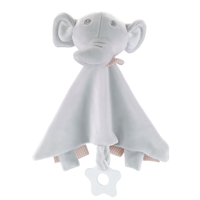 FreeON Πανάκι Παρηγοριάς Με Μασητικό Ελέφαντας FreeON Πανάκι Παρηγοριάς Με Μασητικό Ελέφαντας