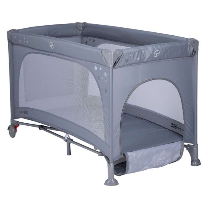 FreeOn Παρκοκρέβατο Nook Grey FreeOn Παρκοκρέβατο Nook Grey