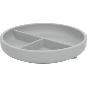 FreeOn Πιάτο Σιλικόνης με Χωρίσματα Γκρι FreeOn Πιάτο Σιλικόνης με Χωρίσματα Γκρι