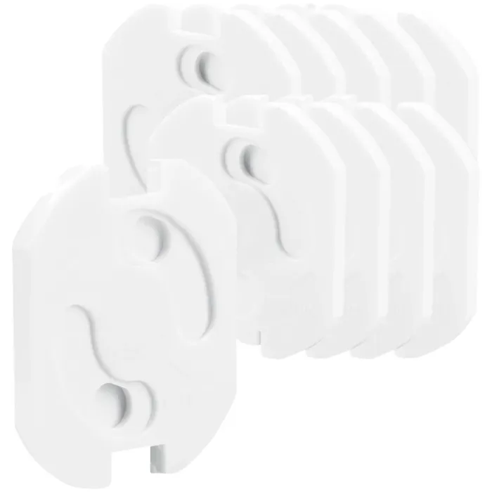 FreeON Προστατευτικό Κάλυμμα πρίζας Λευκό 10τμχ