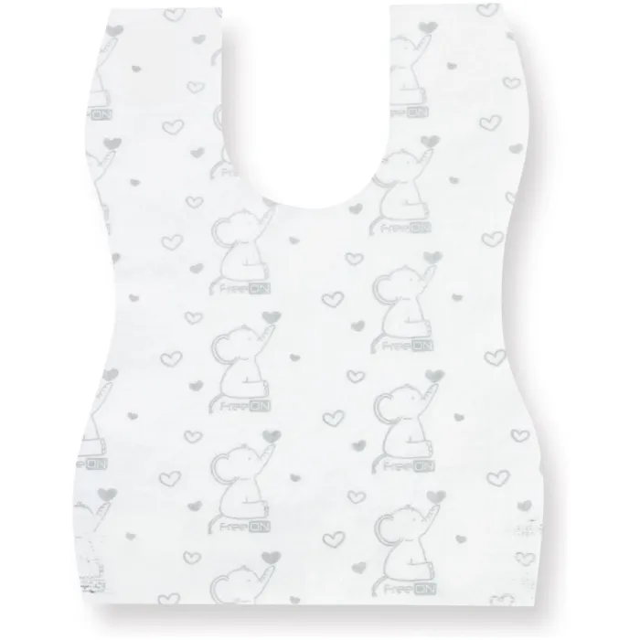 FreeON Σαλιάρες Mιας Xρήσης Elephant FreeON Σαλιάρες Mιας Xρήσης Elephant