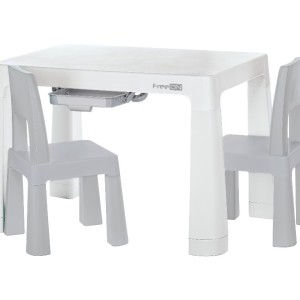 FreeOn Σετ Παιδικό Τραπέζι Mε 2 Καρέκλες  Neo Gray