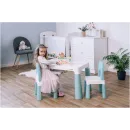 FreeOn Σετ Παιδικό Τραπέζι Mε 2 Καρέκλες Neo White Green FreeOn Σετ Παιδικό Τραπέζι Mε 2 Καρέκλες Neo White Green