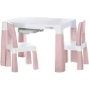 FreeOn Σετ Παιδικό Τραπέζι Mε 2 Καρέκλες Neo White Pink FreeOn Σετ Παιδικό Τραπέζι Mε 2 Καρέκλες Neo White Pink