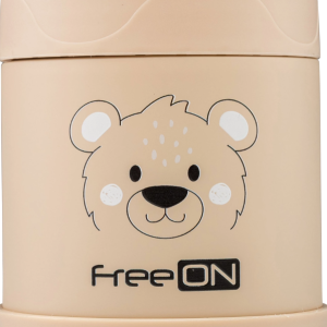 FreeON Θερμό Φαγητού 350ml Bear Μπεζ