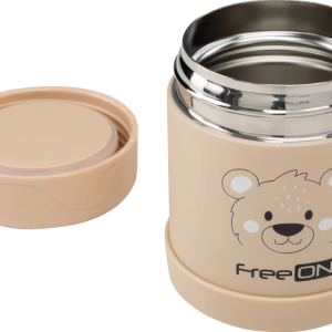 FreeON Θερμό Φαγητού 350ml Bear Μπεζ FreeON Θερμό Φαγητού 350ml Bear Μπεζ