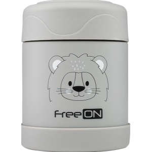 FreeON Θερμό Φαγητού 350ml Lion Γκρι