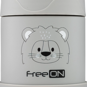 FreeON Θερμό Φαγητού 350ml Lion Γκρι