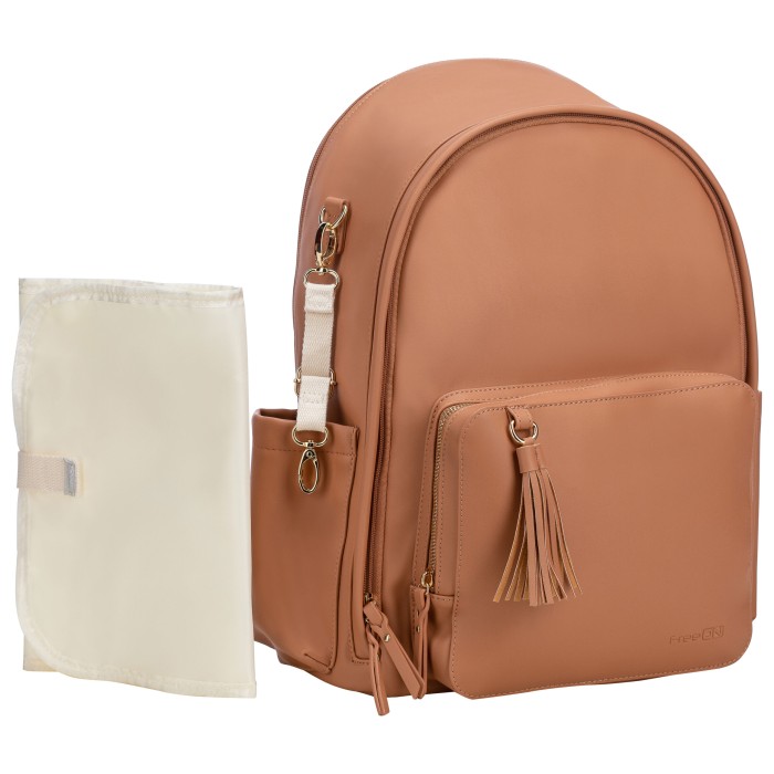 FreeOn Τσάντα-Αλλαξιέρα Πλάτης Glamour Brown FreeOn Τσάντα-Αλλαξιέρα Πλάτης Glamour Brown