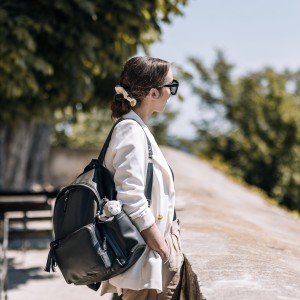 FreeOn Τσάντα-Αλλαξιέρα Πλάτης Glamour Dark Gray FreeOn Τσάντα-Αλλαξιέρα Πλάτης Glamour Dark Gray