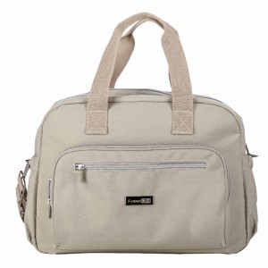 FreeON Τσάντα Μαμάς Style Αδιάβροχη Μπεζ