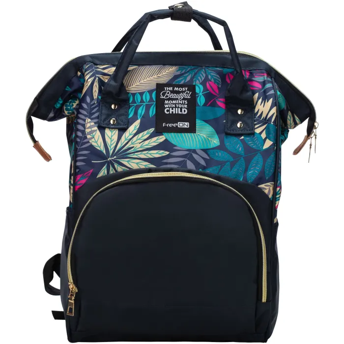 FreeON Τσάντα Μαμάς Πλάτης Simply Navy Blue