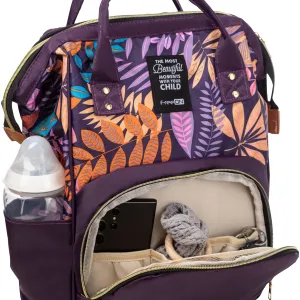 FreeON Τσάντα Μαμάς Πλάτης Simply Purple