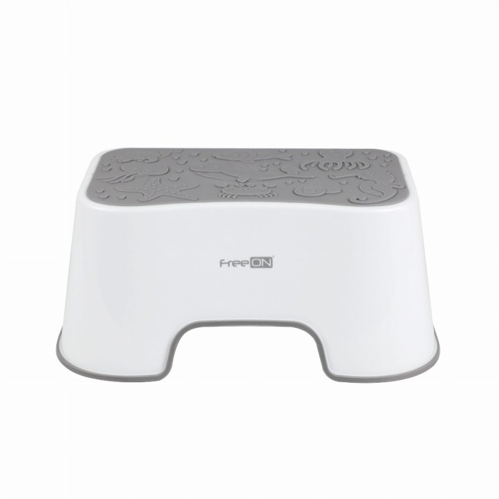 FreeOn Βοηθητικό Σκαλοπάτι Μπάνιου Γκρι FreeOn Βοηθητικό Σκαλοπάτι Μπάνιου Γκρι