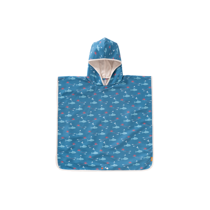 Fresk: Παιδικό Poncho με Προστασία UV50 Shark Fresk: Παιδικό Poncho με Προστασία UV50 Shark
