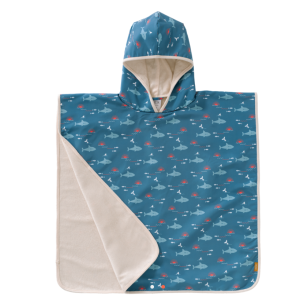 Fresk: Παιδικό Poncho με Προστασία UV50 Shark Fresk: Παιδικό Poncho με Προστασία UV50 Shark