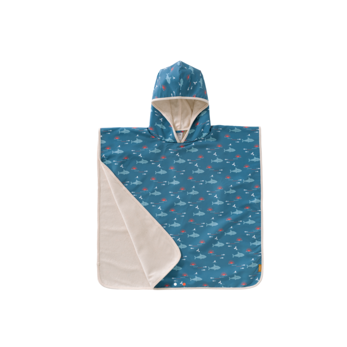 Fresk: Παιδικό Poncho με Προστασία UV50 Shark Fresk: Παιδικό Poncho με Προστασία UV50 Shark