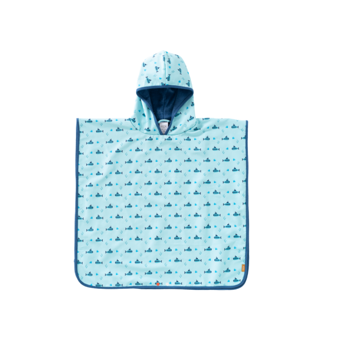 Fresk: Παιδικό Poncho με Προστασία UV50 Submarine Fresk: Παιδικό Poncho με Προστασία UV50 Submarine