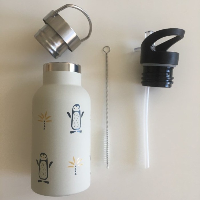 Fresk: Fresk: Θερμός Από Ανοξείδωτο Ατσάλι Kαι Ενσωματωμένο Καλαμάκι 350ml Rabbits Sandshell Fresk: Fresk: Θερμός Από Ανοξείδωτο Ατσάλι Kαι Ενσωματωμένο Καλαμάκι 350ml Rabbits Sandshell