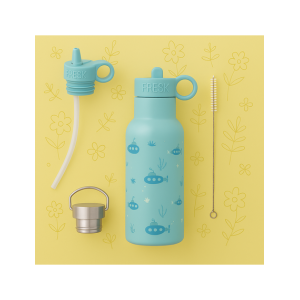 Fresk Θερμός με καλαμάκι από ανοξείδωτο ατσάλι 500ml - Submarine Fresk Θερμός με καλαμάκι από ανοξείδωτο ατσάλι 500ml - Submarine