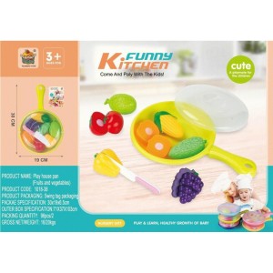 Φρούτα Κοπής Σε Τηγανάκι Martin Toys Φρούτα Κοπής Σε Τηγανάκι Martin Toys