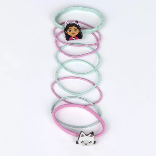 Gabby's Dollhouse Σετ Λαστιχάκια Μαλλιών 8τμχ