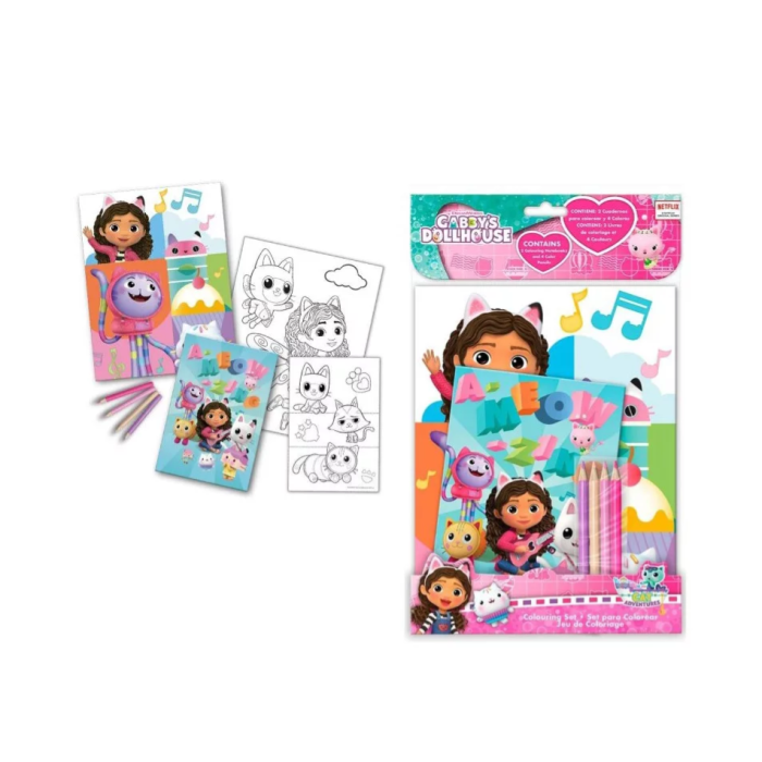 Gabby's Dollhouse Βιβλίο Ζωγραφικής Gabby's Dollhouse Βιβλίο Ζωγραφικής