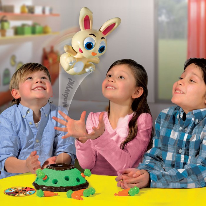 AS Games Επιτραπέζιο Παιχνίδι Κουνελάκι Χοπ! Χοπ! Για Ηλικίες 4+ Χρονών Και 2+ Παίκτες