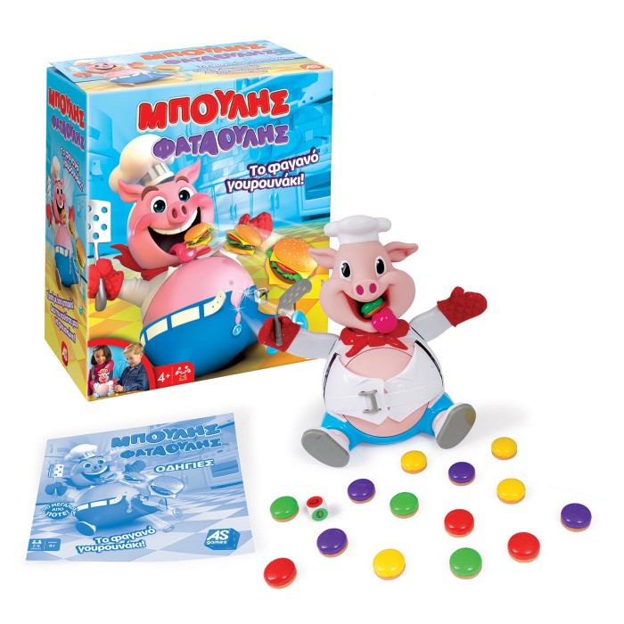 AS Games Επιτραπέζιο Παιχνίδι Μπούλης Φαταούλης Για Ηλικίες 4+ Χρονών Και 2-6 Παίκτες AS Games Επιτραπέζιο Παιχνίδι Μπούλης Φαταούλης Για Ηλικίες 4+ Χρονών Και 2-6 Παίκτες