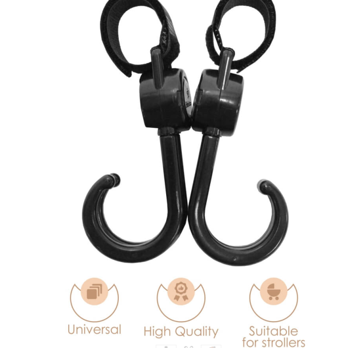 Γάντζοι Καροτσιού Universal 20-130 Bebe Stars Γάντζοι Καροτσιού Universal 20-130 Bebe Stars