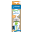 Γυάλινο Μπιμπερό με Φαρδύ Λαιμό Options+ & Θηλή Σιλικόνης 270ml Dr. Brown's