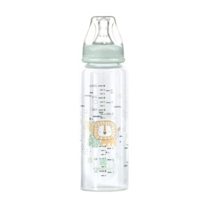 Γυάλινο Μπιμπερό 240ml Savanna Mint Kikka Boo
