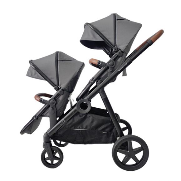 Go2 Καρότσι Διδύμων Γκρι Kikka boo  