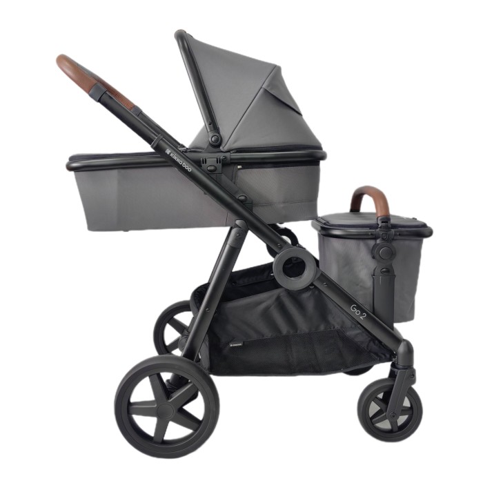 Go2 Καρότσι Διδύμων Γκρι Kikka boo  